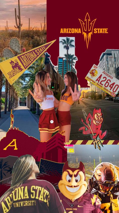 Arizona State University Aesthetic Dream College, Dream School, Top Colleges, Arizona State University, University Of Arizona, Education College, Arizona State, College Life, State University