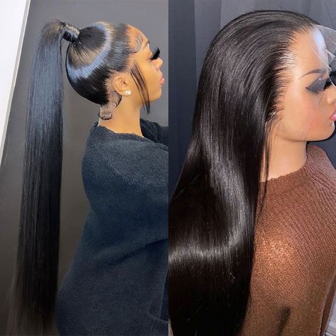 360 Lace Frontal Wig 30 32 40 Inch Straight Lace Front Wigs For Black Women Brazilian Remy 13x4 Hd Lace Wig 13x6 Human Hair 360 Frontal Wig, Hair Braid Patterns, 360 Lace Frontal Wig, Full Lace Wig Human Hair, Natural Hair Wigs, Braid Patterns, Remy Human Hair Wigs, 360 Lace Wig, Human Braiding Hair