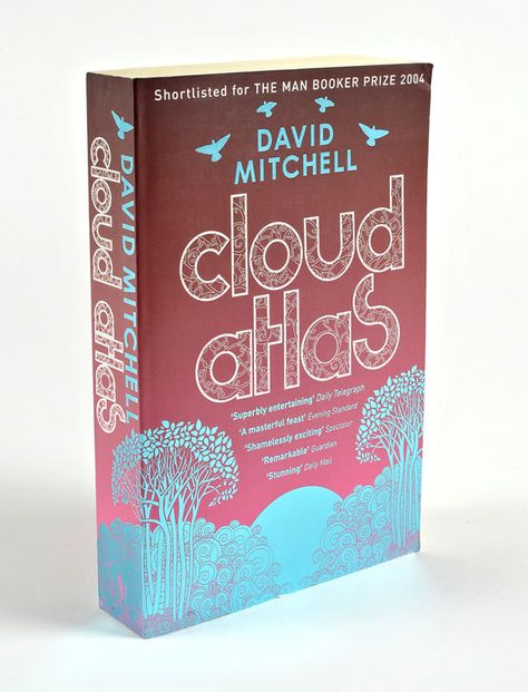 Great book - not sure how they will get on with the film version though Atlas Book, David Mitchell, Cloud Atlas, Beloved Book, What The Heck, Big Book, Typography Inspiration, Amazing Adventures, Reading List