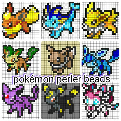 Hama Beads Pokemon, Pokemon Perler, Pokemon Cross Stitch, Pokemon Bead, Crochet Pokemon, Pixel Art Pokemon, Pokemon Pattern, Pokemon Perler Beads, Pixel Beads