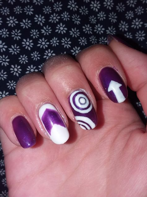 Marvel Themed Nails, Hawkeye Nails, Thor Nails, Matt Fraction Hawkeye, Avengers Nails, Marvel Nails, Character Nails, Manicure Nail Designs, Marvel Stuff