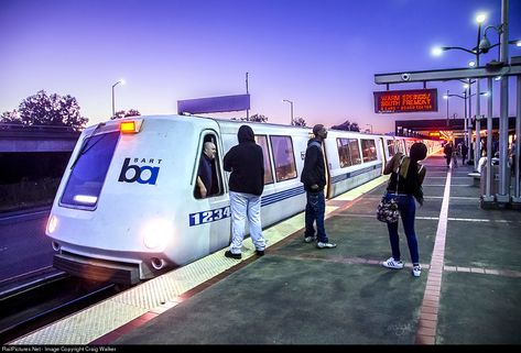 RailPictures.Net Photo: BART 1234 Bay Area Rapid Transit (BART) Rohr A2 at Oakland, California by Craig Walker Corporate Visual Identity, Bay Area Rapid Transit, San Francisco Airport, Metro Subway, Vision Quest, Rapid Transit, Corporate Identity Design, Fun Places To Go, Visual Identity Design