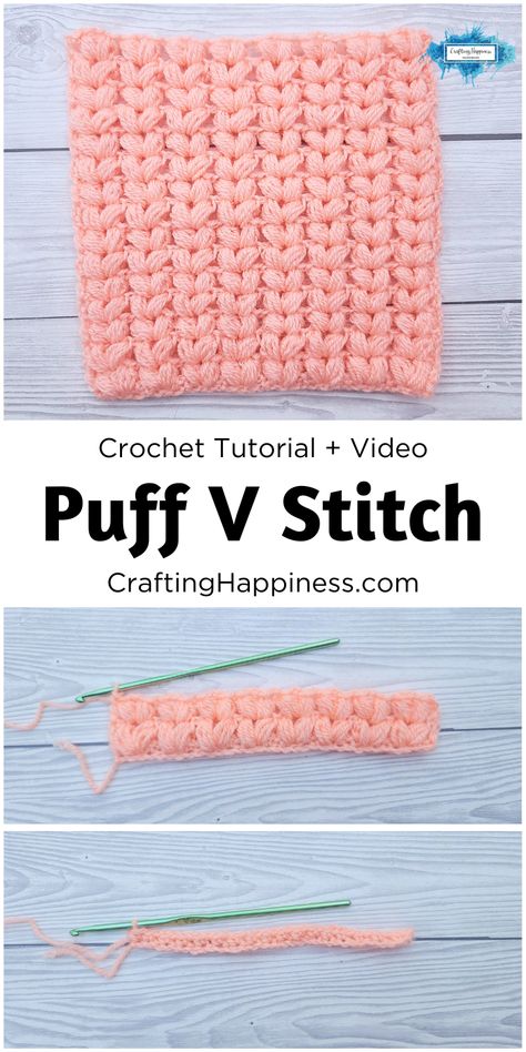 Chunky Yarn Crochet Pattern, Bulky Yarn Crochet, Chunky Yarn Blanket, V Stitch Crochet, Chunky Crochet Blanket Pattern, Puff Stitch Crochet, Irish Crochet Patterns, Chunky Crochet Blanket, Your Crochet