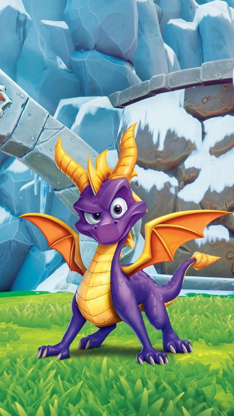 Spyro Wallpaper, Spyro Characters, Spyro Reignited Trilogy, Skylanders Spyro, Characters Cartoon, Spiderman Art Sketch, Dragon Tales, Dragon Series, Spyro The Dragon