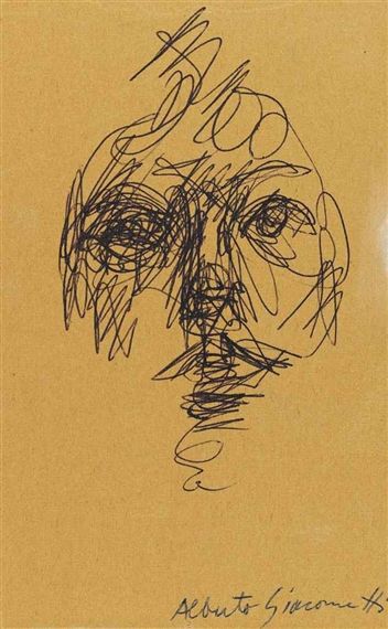 Scribble Drawing, Scribble Art, Alberto Giacometti, Expressive Art, Arte Sketchbook, A Level Art, Sketchbook Inspiration, Abstract Portrait, Caravaggio