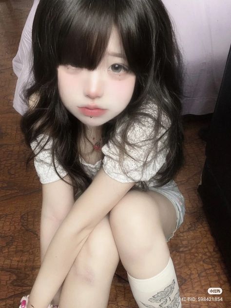 Puppy Beauty Face, Woof Cute Hair, Cute Doll Makeup, Bunny Beauty, Makeup Douyin, Nice Makeup, Doll Eye Makeup, 일본 패션, Selfie Inspo