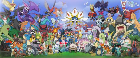 Animation Character Drawings, Pokemon Logo, Pokemon Realistic, Pokemon Painting, Dragon Ball Z Iphone Wallpaper, Pokemon Firered, Album Cover Wallpaper Collage, Pokemon Poster, Pokemon Backgrounds