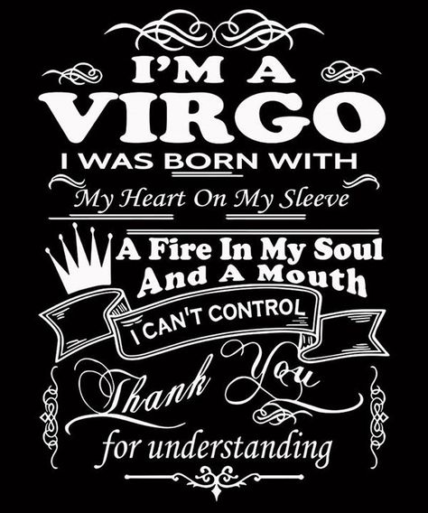 Wow...how true it all is and I love it!!!!!!! All About Virgo, Virgo Personality, Virgo Memes, Virgo Girl, Virgo Traits, Virgo Quotes, Virgo Love, Virgo Season, Virgo Women