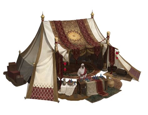 ArtStation - Exotic potion shop, Poyam Kim Potion Shop, 3d Karakter, Fantasy Shop, Bg Design, Tent Design, Fantasy Props, Fantasy Setting, Dark Elf, Fantasy Concept Art