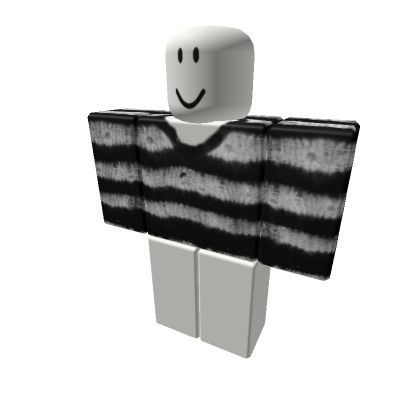 Roblox Codes Sweater, Knit Striped Sweater, Code Clothes, Outfit Roblox, Black Hair Roblox, Roblox 3, Bloxburg Decal Codes, Grunge Fairy, Roblox Shirt