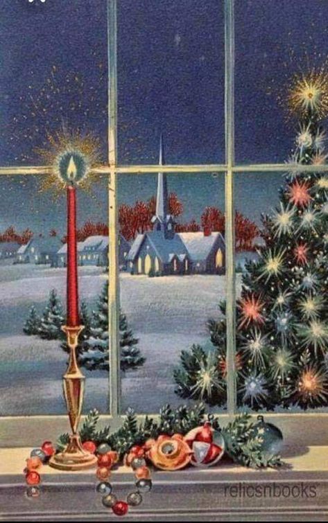 Štědrý Den, Vintage Christmas Images, Christmas Graphics, Old Christmas, Images Vintage, Old Fashioned Christmas, Christmas Night, Christmas Memory, Christmas Scenes