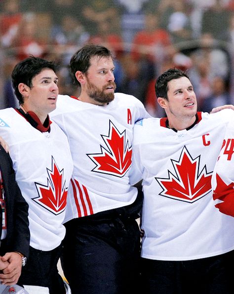 Carey Price, Shea Weber and Sidney Crosby Shea Weber, Canadian Hockey, Carey Price, Hot Hockey Players, Hockey Boys, Sidney Crosby, Team Canada, Hockey Fans, Montreal Canadiens