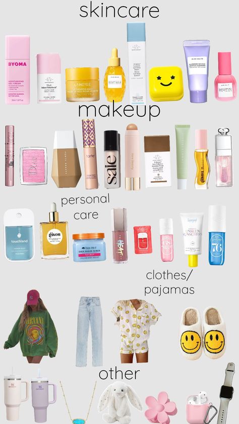 a preppys guide to the perfect sleepover #preppy #makeup #skincare Must Have Skincare Products, Sephora Products Skincare, Preppy Skincare And Makeup, Things To Get At Sephora, Skincare For 11 Yrs Old, Sleepover Preppy, Preppy Skin Care, The Perfect Sleepover, Perfect Sleepover