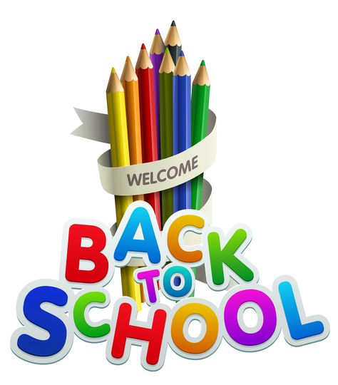 Very beautiful back to school clipart pictures and images 3 - Clipartix Back To School Images, Back To School Clipart, Welcome To School, Back To School Art, School Images, School Supplies List, Teacher Binder, School Pencils, School Clipart