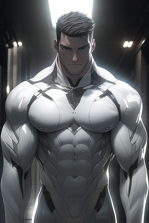 Muscular Male Character Design, Kryptonian Oc Male, Sci Fi Character Design Male Concept Art, Super Hero Suit Designs Male, Sci Fi Male Character Design, Viltrumite Oc, Hero Suit Design Male, Superhero Design Male, Superman Oc