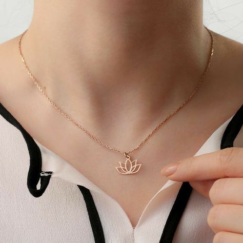 Lotus Flower Jewelry, Gold Lotus Flower, Most Beautiful Flower, Lotus Flower Necklace, Lotus Ring, The Human Condition, Lotus Necklace, Gold Lotus, Jewelry Minimalist