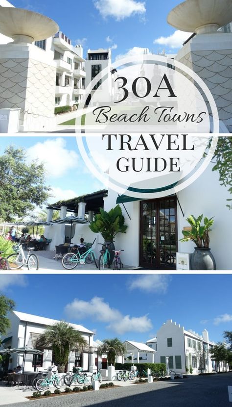 30A Travel Guide- Seaside, Rosemary, & Alys Beach - Dawn P. Darnell Myrtle Beach Things To Do, Havana Beach, Myrtle Beach Photography, Destin Florida Restaurants, Florida Vacation Spots, Destin Florida Vacation, Seacrest Beach, Rosemary Beach Florida, Florida Pictures