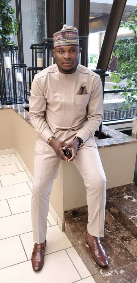 Alvinyuche Modern African Clothing, Senator Wears, African Suit, Latest African Men Fashion, African Attire For Men, African Dresses Men, African Wear Dresses, Mens Fashion Wear, African Clothing For Men