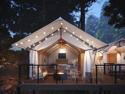 Skamania Lodge unveils luxury glamping experience in the Columbia Gorge Skamania Lodge, Beacon Rock State Park, Oregon State Parks, Lodge Room, Columbia Gorge, Forest Sounds, Glamping Resorts, Go Glamping, Luxury Glamping