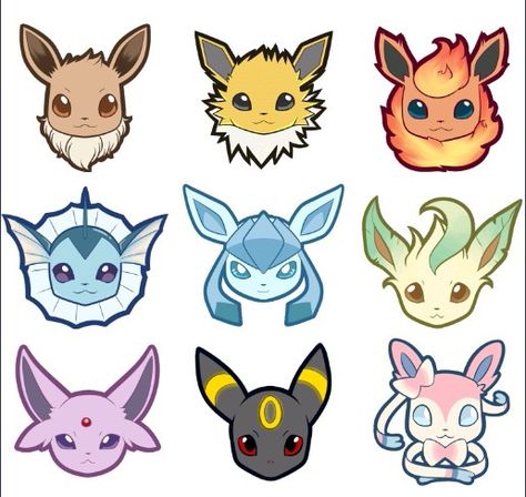 So cute #eeveelutions Cute Eeveelutions, Eevee Drawing, Evee Pokemon, Evee Evolution, Eevee Cute, Eevee Evolution, Pokemon Eevee Evolutions, Arte Monster High, Pokemon Craft