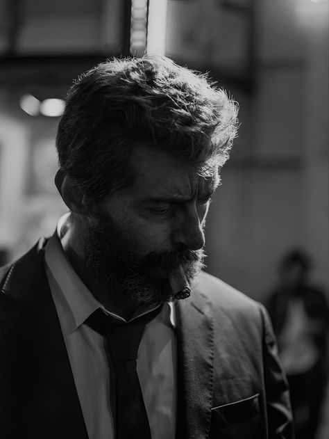 Dean Bradshaw, Logan 2017, Wolverine Logan, Strong Men, Black And White Photos, White Photos, Hugh Jackman, Old Man, Dean