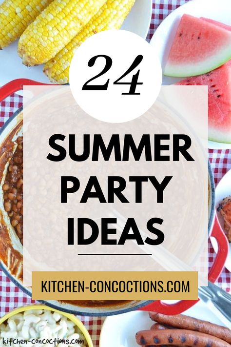 Disclosure: This guide to Easy Summer Party Ideas contains affiliate links. As an Amazon Associate, I earn from qualifying purchases. Embrace some summer fun with these easy summer party ideas! From classic BBQs to old fashioned pie socials, we are dishing up all our best food and fun to make your summer unforgettable! Scroll down... 

Read More » 

The post Easy Summer Party Ideas appeared first on Kitchen Concoctions. Labor Day Party Ideas, Labor Day Party, Summer Party Ideas, Ice Cream Sundae Bar, Day Party Ideas, Summer Pie, Strawberry Balsamic, Sundae Bar, Austin Food