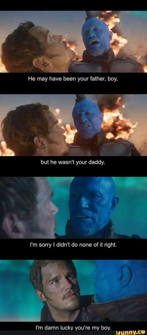 Tap to see the meme Yondu Marvel, Yondu Udonta, Guardians Of The Galaxy Vol 2, Dc Comics Wallpaper, Dc Movies, Avengers Memes, Marvel Entertainment, Marvel Stuff, Star Lord