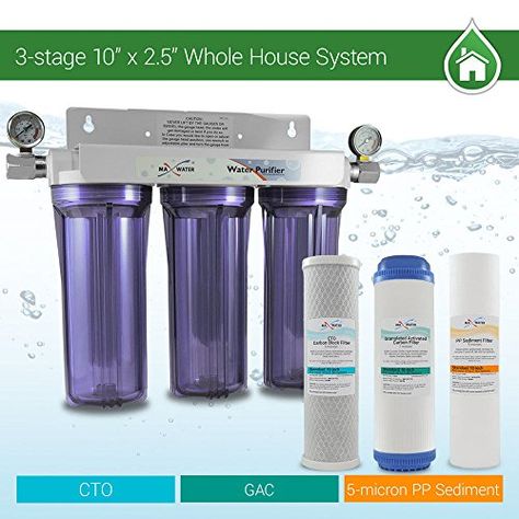 Whole House Water Filter, Cottage Lake, Water Filters System, Bad Taste, Water Softener, Reverse Osmosis, Pure Water, Carbon Filter, House System