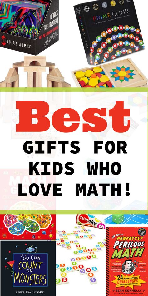 Math Gifts For Students, Science Gifts For Kids, Math Gifts, 6th Birthday Boys, Math Board Games, Math Board, Maths Games, Math Gift, Math Toys