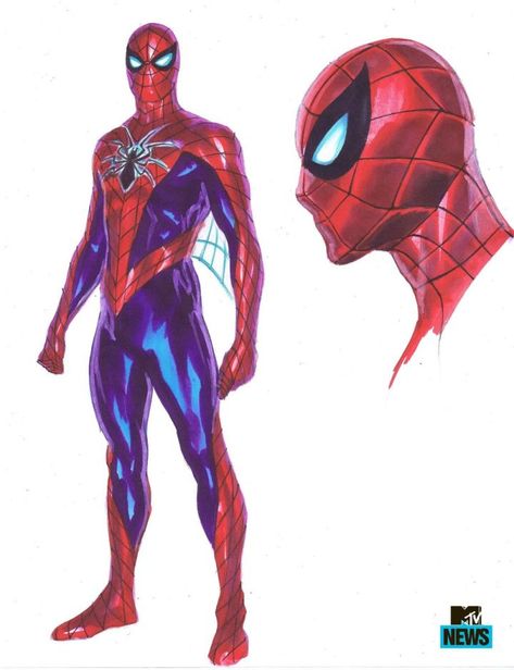 alex ross spider mobile | Relaunched Amazing Spider-Man Goes High-Tech - IGN Wallpaper Spider Man, Different Spiders, All Spiderman, Univers Marvel, Iron Spider, Alex Ross, Amazing Spider Man, Spiderman Comic, Marvel Comics Art