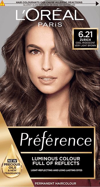 Loreal Preference Hair Color, Loreal Hair Dye, Chocolate Brown Hair Dye, Loreal Hair Color Chart, Brown Hair Color Chart, Loreal Hair Color, Grey Hair Coverage, Hair Color Brands, Brown Hair Dye