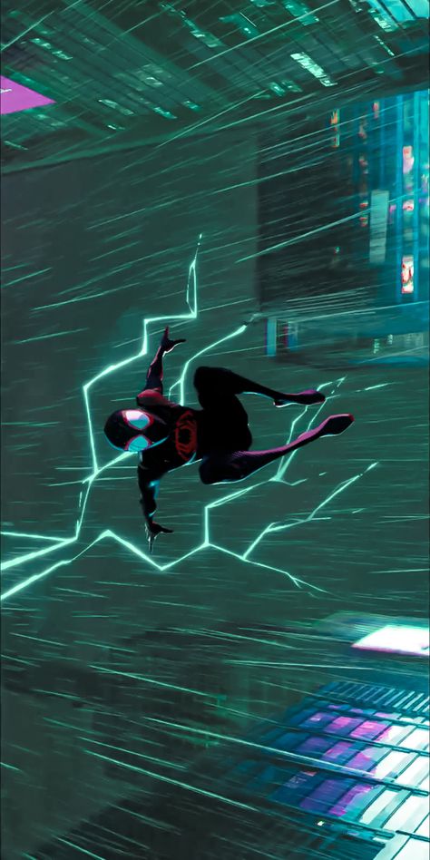 Spiderverse Cinematography, Across The Spider Verse Wallpaper, Spider Verse Wallpaper, Spiderman Spiderverse, Spiderman Wallpaper, Wallpaper Lock Screen, Across The Spider Verse, Spiderman Pictures, Verses Wallpaper