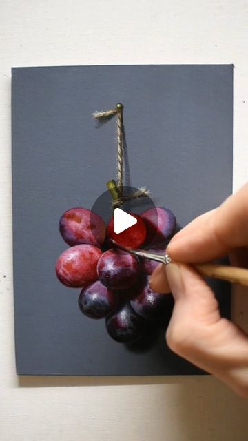 Pasta Painting Art, Grapes Painting, Grape Painting, Wine Painting, Still Life Art, Working With Children, Postcard Size, Life Inspiration, The Money