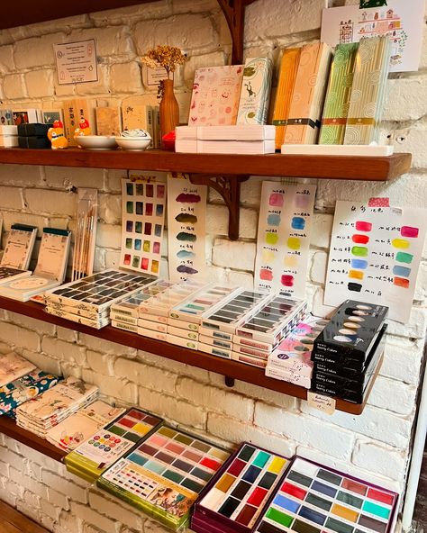 Downtown shopping shuffle. 💌🎨❣️🛒🌆 #smallbusinesssupport #shopping #nycshopping Stationary Shop Aesthetic, Stationery Shops, Japanese Stationary, Downtown Shopping, Stationary Store, Slanted Ceiling, Stationary Shop, Paper Store, Fostering Children