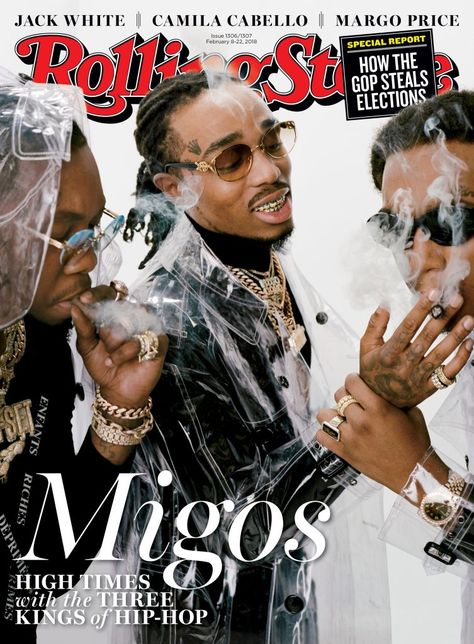 Migos on Cardi B, New Album ‘Culture II’, Weed, Money, Ambition – Rolling Stone Migos Wallpaper, Rolling Stone Magazine Cover, Rolling Stone Magazine, Black Magazine, Rap Wallpaper, Rolling Stones Magazine, Rap Aesthetic, Wearing Sunglasses, Hip Hip