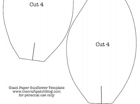 Giant Paper Sunflowers – Google Drive Cricut Flowers, Free Paper Flower Templates, Sunflower Template, Giant Sunflower, Paper Sunflowers, Paper Flower Template, Fabric Flowers Diy, Cricut Fonts, Flower Template