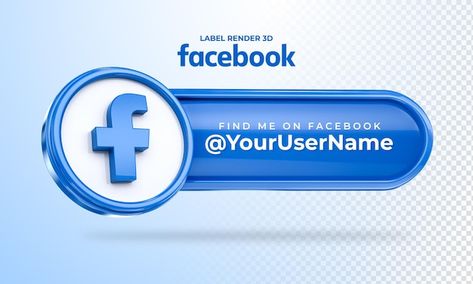 Banner icon facebook find me label 3d re... | Premium Psd #Freepik #psd #facebook-interface #social-media-facebook #facebook-like #facebook-3d Facebook Post Mockup, Banner Icon, Facebook Background, Heart App, Facebook Icons, Youtube Banner Template, Facebook Banner, Photo Logo Design, Happy Birthday Quotes For Friends