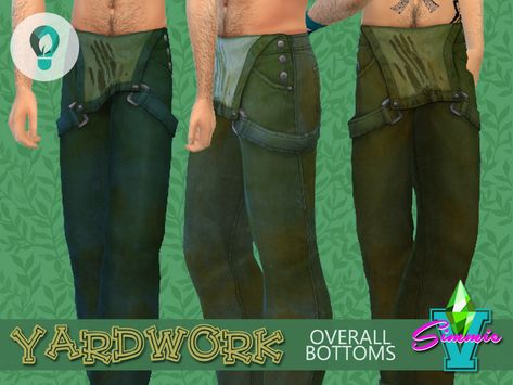 Sims 4 Male Boho Cc, Sims 4 Cc Overalls Male, Sims 4 Cc Farm Clothes Male, Sims 4 Cowboy Cc, Bum Outfit, Construction Outfit, Ts4 Clothes, Sims 4 Cc Hair, Masculine Clothing