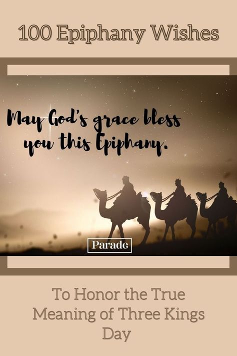 Happy Epiphany Day, Happy Three Kings Day Quotes, 3 Kings Day Quotes, What Is Epiphany, Epiphany Quotes, Happy Epiphany, Happy Three Kings Day, Prayer For Prosperity, Three Kings Day