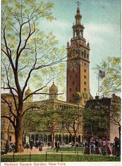 Daytonian in Manhattan: Stanford White's Lost 1900 Madison Square Garden Stanford White, Goddess Of The Hunt, New York City Pictures, Steampunk Aesthetic, Penn Station, Entertainment District, Philadelphia Museum Of Art, City Pictures, Square Garden