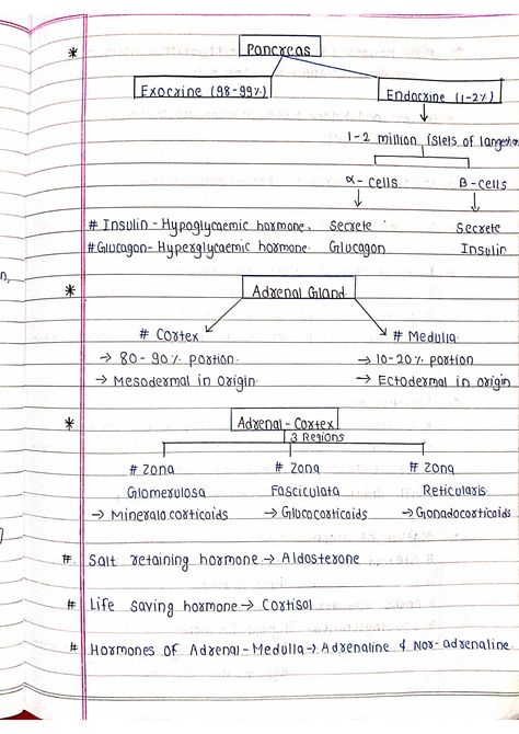 Chemical Coordination - Biology Handpicked Short Notes Adrenal Medulla, Adrenal Cortex, Short Notes, Hand Picked, Biology, Chemistry, Quick Saves