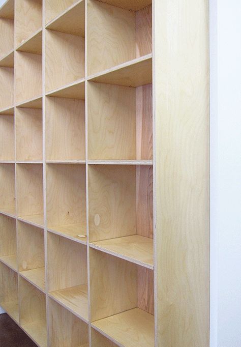 — Book Shelf Baltic Birch plywood For Supreme Shelf Design For Shop, Book Shelf Design, Plywood Bookcase, Plywood Shelving, Plywood Shelf, Shop Shelf, Shop Shelves, Stair Shelves, Bookcase Plans