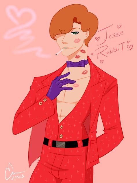 Jesse Rabbit (II) by sakuraxisxevil Jessica Rabbit Genderbend, Roger Rabbit Genderbend, Jessica Rabbit Roger Rabbit, Roger Rabbit And Jessica Genderbend, Roger Rabbit X Jessica Rabbit Fanart, Jessica Rabbit Fanart Anime, Jessica And Roger Rabbit Drawings, Jessica And Roger Rabbit, Gender Bent Disney