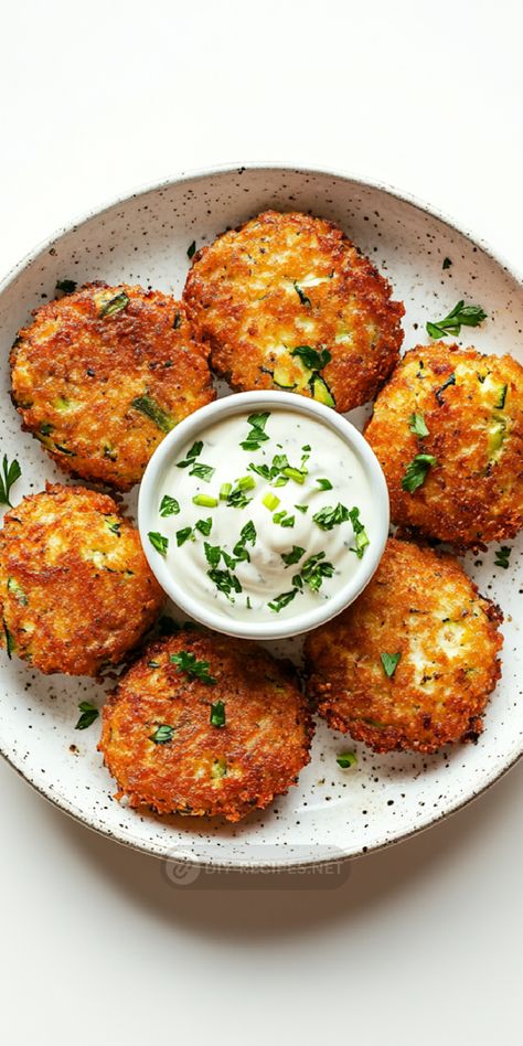 Add a cheesy twist to your fritters with this Zucchini and Parmesan recipe. Crispy, golden, and oh-so-delicious! Zucchini Pakora, Zucchini Fritters Recipe, Regional Food, Parmesan Recipes, Zucchini Fritters, Fritter Recipes, Zucchini Recipes, Vegetarian Recipes Healthy, Vegan Dishes