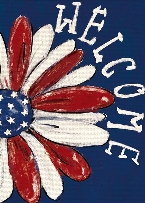 Fourth Of July Painting, Fourth Of July Art, Patriotic Art Ideas, Diamond Dots, 4th July Crafts, Patriotic Art, Floral Mosaic, Diamond Pen, Flag Art