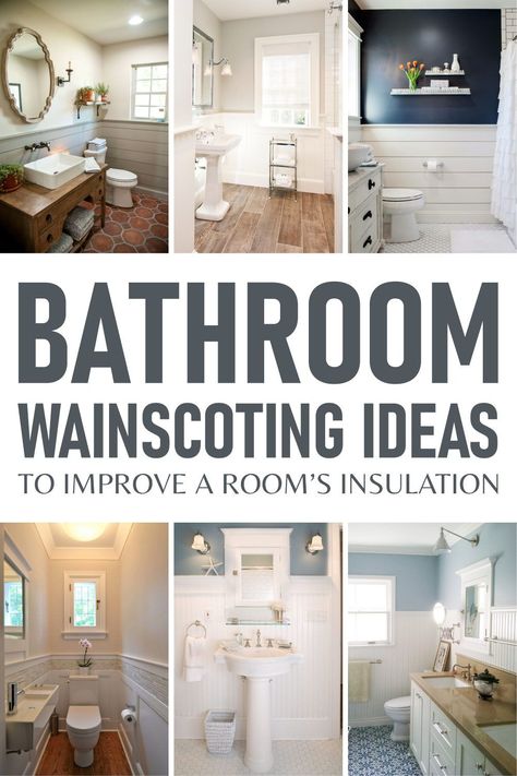 Powder Bathroom Wainscoting Ideas, Bathroom Ideas With Waynes Coating, Half Bathroom Ideas Small Decor Wainscoting, Wayne Coating Bathroom, Classic Wainscoting Bathroom, Bathroom Ideas With Paneling, Bathroom Remodel With Wainscoting, Bathroom Remodel Wainscotting, Small Bathrooms With Wainscoting