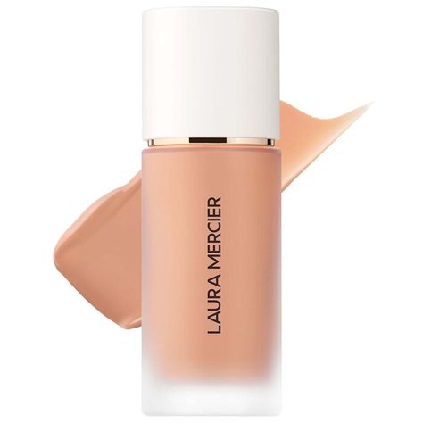 Real Flawless Weightless Perfecting Foundation - Laura Mercier | Sephora Best Medium Coverage Foundation, Laura Mercier Foundation, Medium Coverage Foundation, Waterproof Foundation, Laura Mercier Makeup, Laura Mercier Tinted Moisturizer, Sephora Haul, Flawless Foundation, Glow Foundation