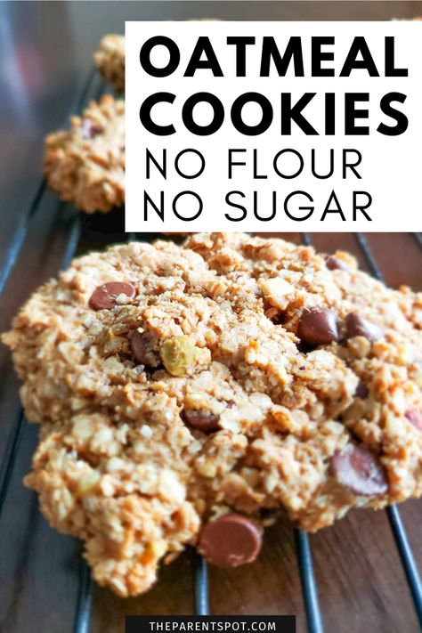 Healthy Cookies No Flour No Sugar, No Flour No Sugar Diet Plan, No Sugar Or Flour Cookies, No Sugar No Flour Oatmeal Cookies, No Sugar No Flour Desserts, No Sugar No Flour Diet, No Flour No Sugar Cookies, No Sugar No Flour Cookies, Healthy Oatmeal Cookies No Sugar