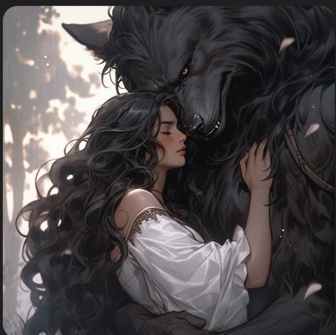 Wolf Couple Aesthetic, Werewolf X Witch, Book Of Life Movie, Monster Lover, Werewolf Aesthetic, Vampire Love, Fantasy Couples, Wolf Love, Cellphone Wallpaper Backgrounds