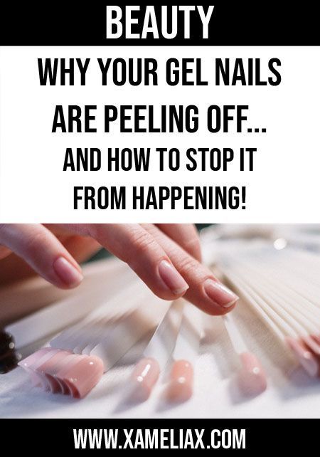 Why Your Gel Nails are Peeling off...and how to fix them! Here are the 6 most common mistakes people make when doing their own gel nails at home! How To Diy Gel Nails At Home, How To Gel Manicure At Home, How To Gel Nails At Home Tutorials, Dip And Gel Nails Diy, Doing Your Own Gel Nails At Home, How To Do Gel Polish At Home, Diy Tips Nails, Gel On Dip Nails, Gel Nails Ideas Short Diy